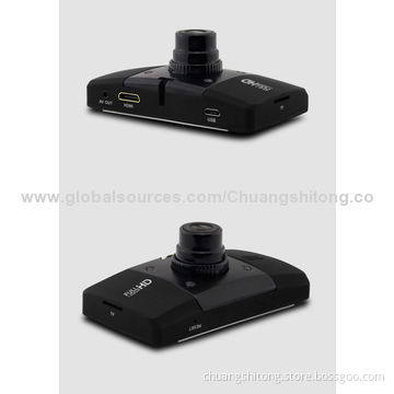 Promotional 1,080P Car Camera DVR with H.264 High-video Format, 140-degree Wide Lens